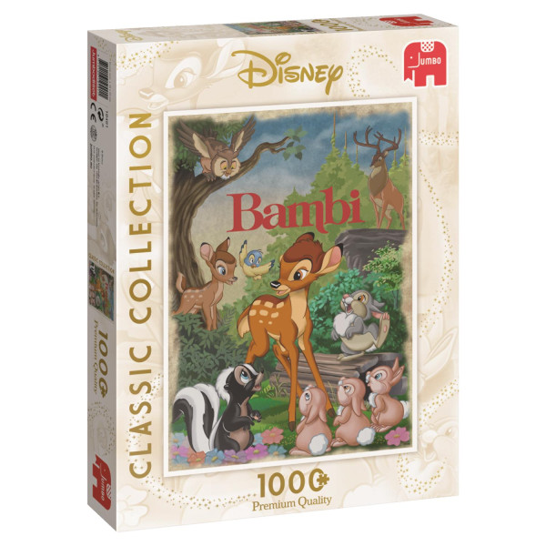 Jumbo puzzel Disney Bambi 1000 stukjes