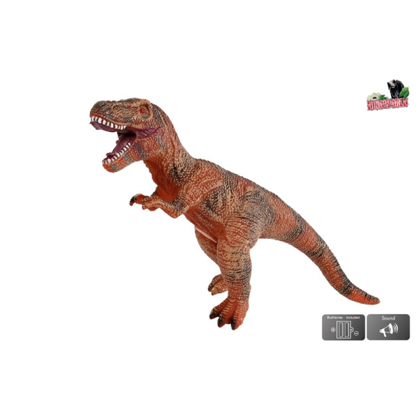 DinoWorld T-rex dino met geluid 41cm