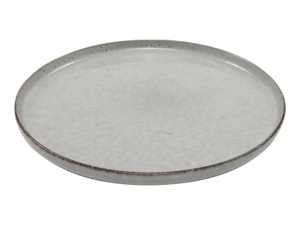 Ontbijtbord Ø21cm stone grey 6 stuks