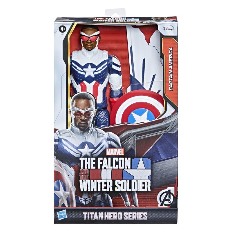 Hasbro Marvel Avengers Titan Hero Serie Captain America Falcon And The Winter