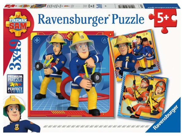 Ravensburger puzzel held Sam 3x49pcs