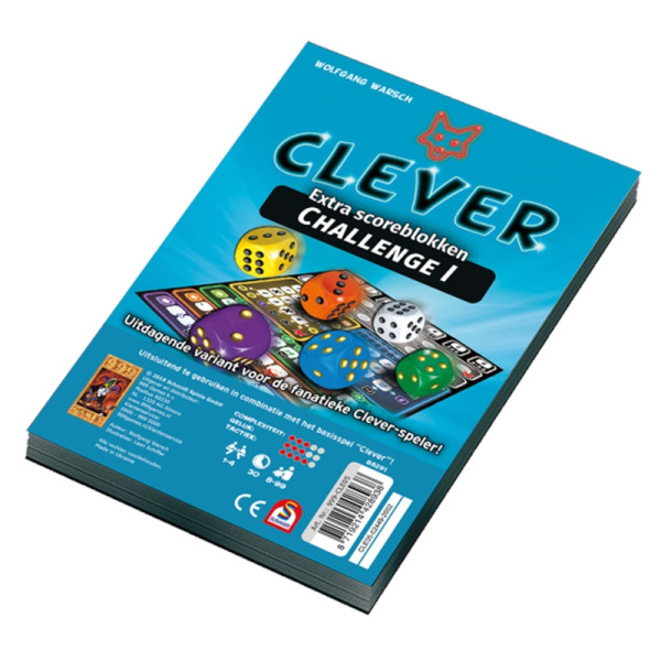 999 Games Clever - Challenge Scoreblok