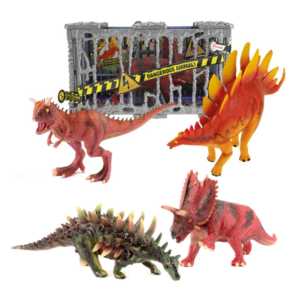 Toi Toys Dinosaurus in kooi