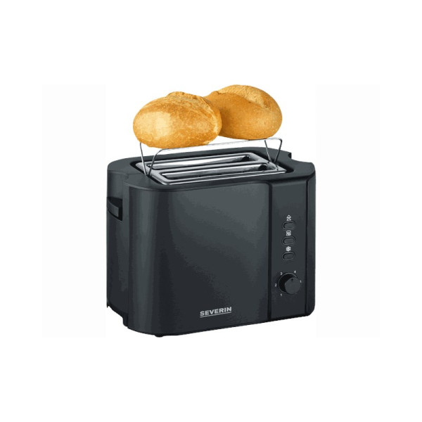 Severin Toaster broodrooster 800W zwart