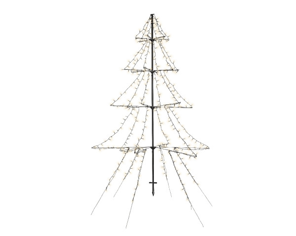 Kerstboom vorm LED buitenverlichting 200