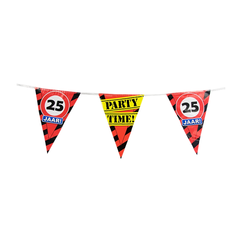 Paperdreams Party Vlaggen 25 jaar
