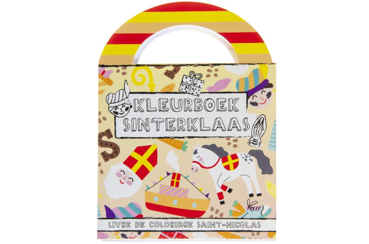 Sinterklaas Kleurboekje Met Stickers