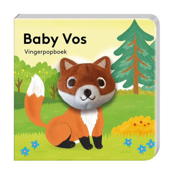 Vingerpopboekje - Baby vos