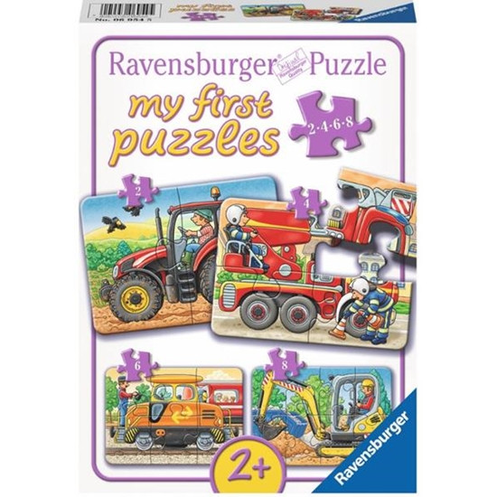 Ravensburger My first puzzel 2,4,6,8 st-