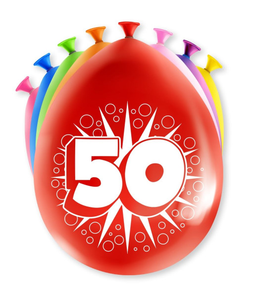 Paperdreams cijferballonnen n - 50 jaar