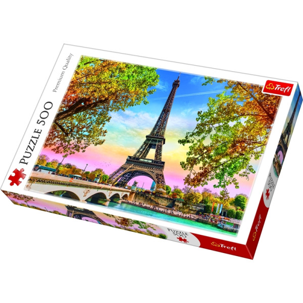 Puzzel Romantisch Parijs 500 stukjes