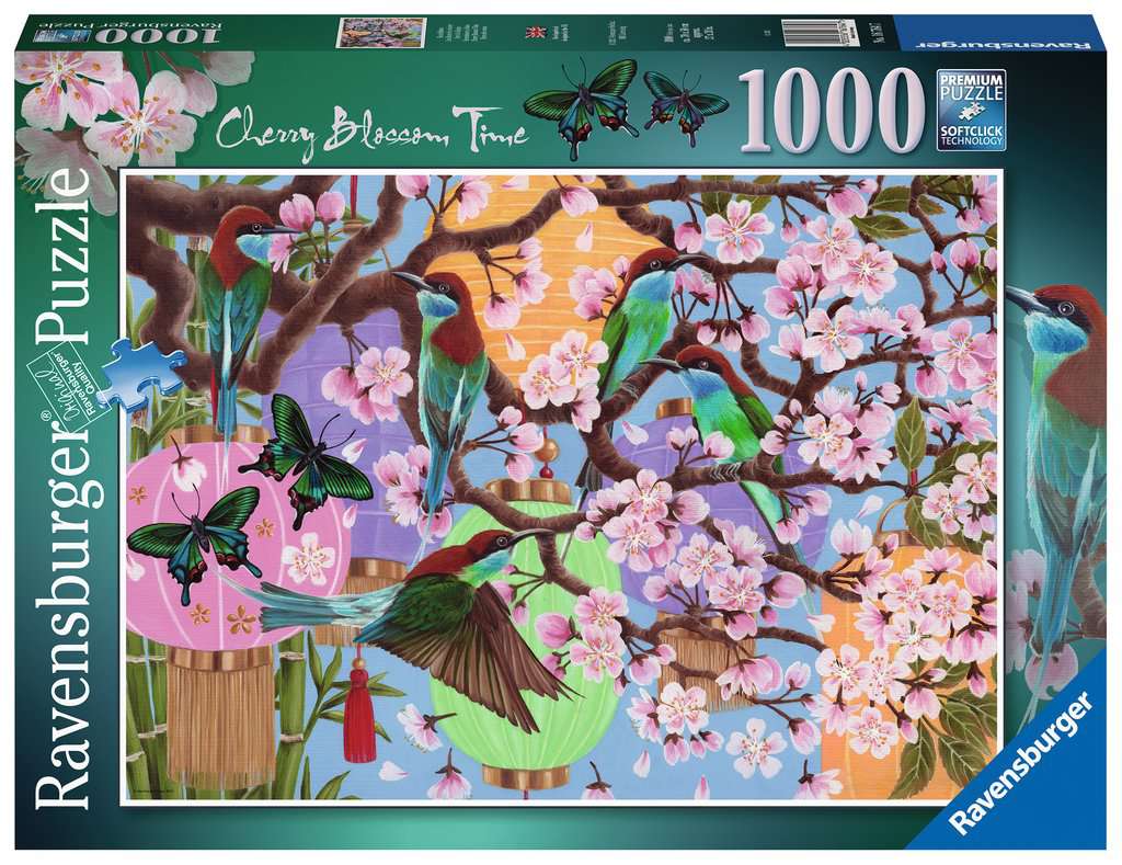 Ravensburger puzzel 1000 stukjes Kersenboom in bloei