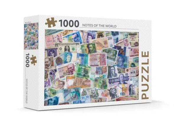 Rebo puzzel Notes Of The World 1000 pcs