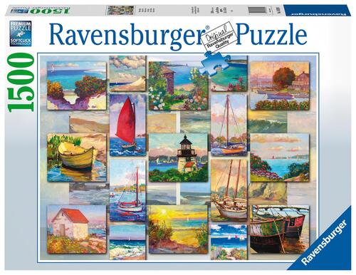 Ravensburger puzzel 1500 stukjes Coastal Collage