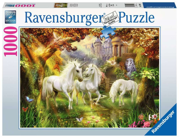 Ravensburger puzzel unicorn in herfst