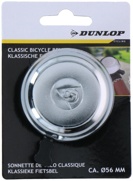 Dunlop Fietsbel klassiek zilver Ø5,6cm
