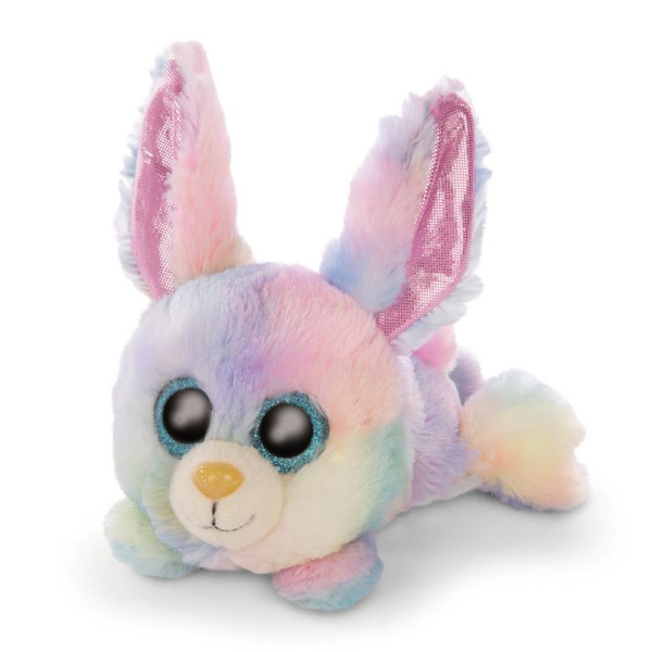NICI liggende konijn Rainbow Candy 15cm