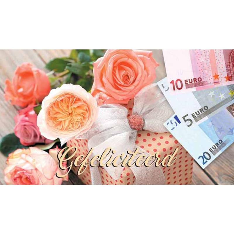 Cadeau-enveloppen Vrouw-rozen Pak A 10 Stuks