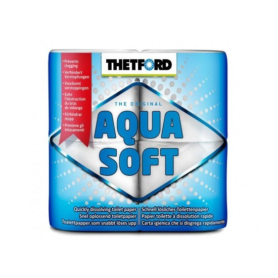 Aquasoft Toiletpapier pak a 4 rol