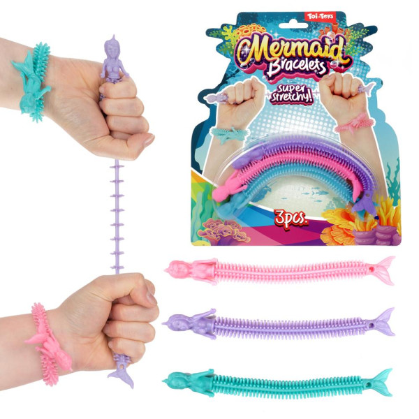 Toi Toys Stretchy armband zeemeermin
