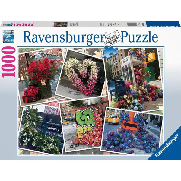 Ravensburger puzzel NYC bloemenpracht