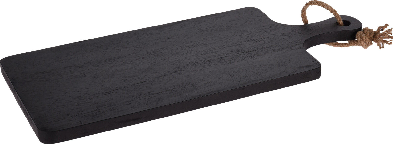 Snijplank rubberwood zwart 50x15x2cm