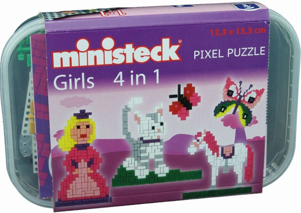 Ministeck Girls 4-in-1 box 500-delig