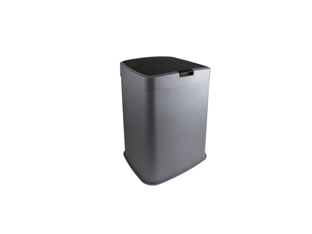 Sunware delta vuilniszakhouder 70 liter metaal-zwart 455x395x570mm