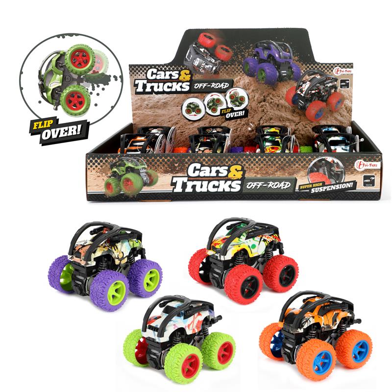 Toi Toys Cars&Trucks Monster Truck Flip Over Frictie