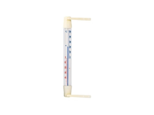 Dr.F raamthermometer pl wit 20cm