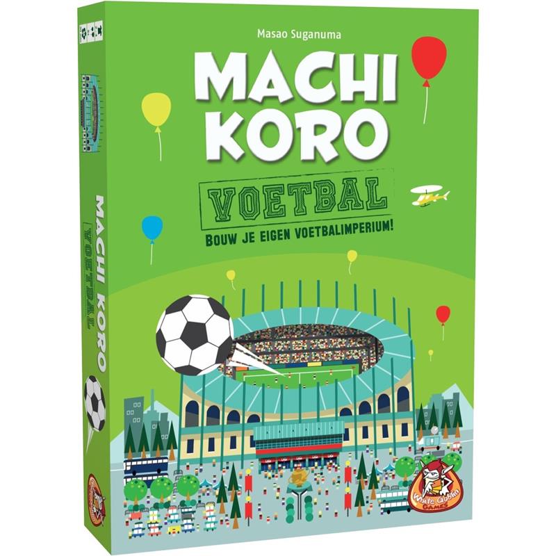 White Goblin Games uitbreiding Machi Koro: Voetbal (NL)