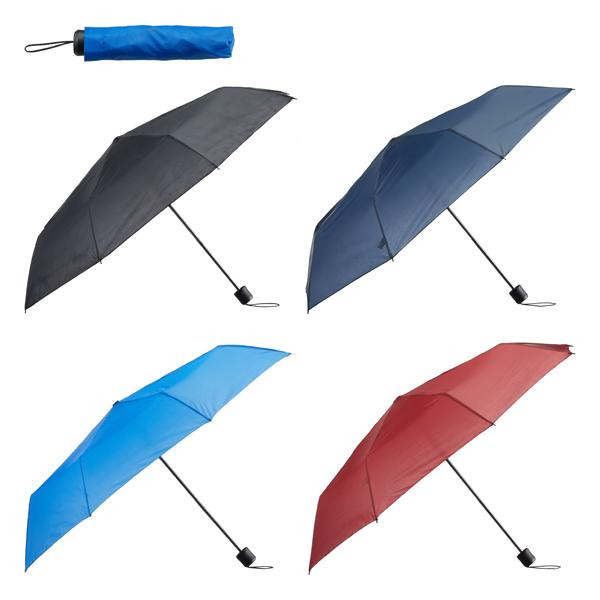 Paraplu mini 4 kleuren H57cm
