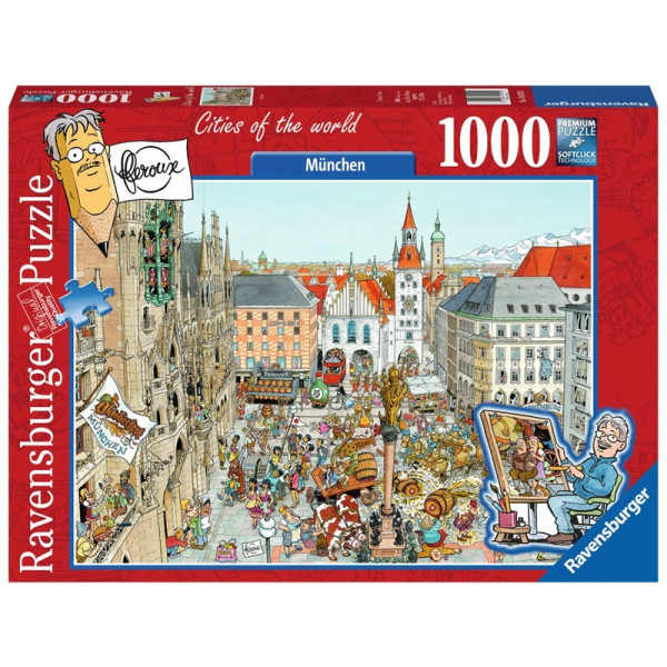 Ravensburger puzzel Fleroux Munchen 1000