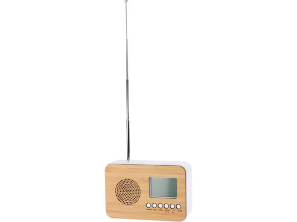 Wekkerradio met datum en thermometer