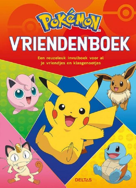 Deltas Pokémon vriendenboek