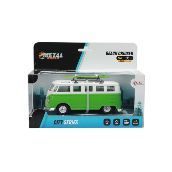 Toi Toys Retro bus Surf Party pull back