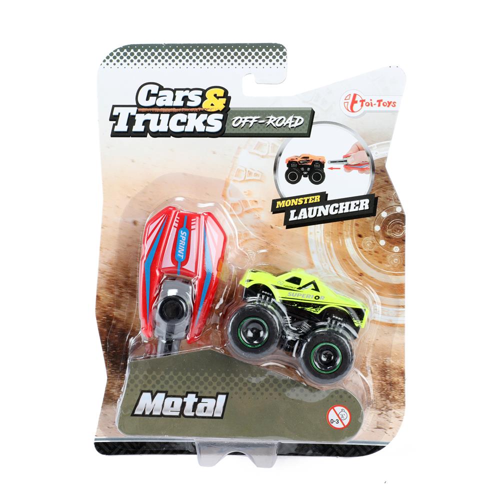 Toi Toys Cars & Trucks Afschiet Mini Monster Truck