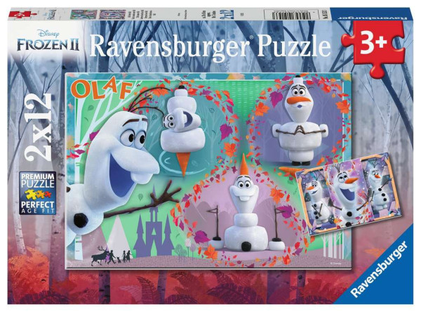Ravensburger puzzel Frozen ll Olaf 2x12