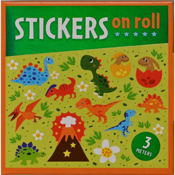 Stickers op rol 3 meter