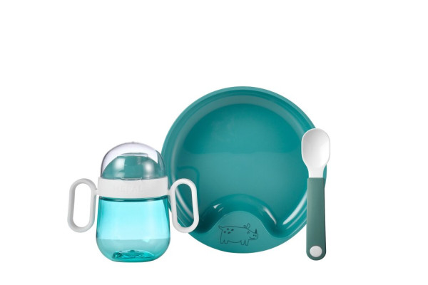 Mepal Babyservies 3-delig turquoise