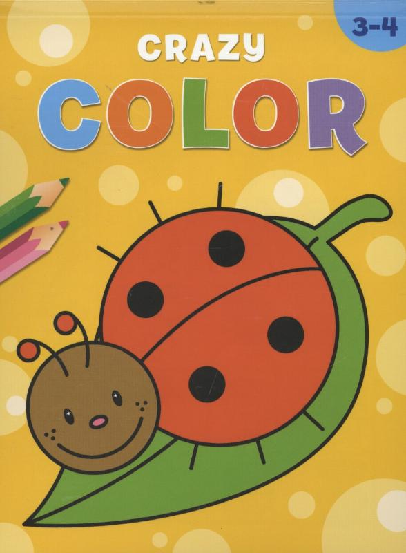 kleurboek Deltas crazy color 3-4 jaar
