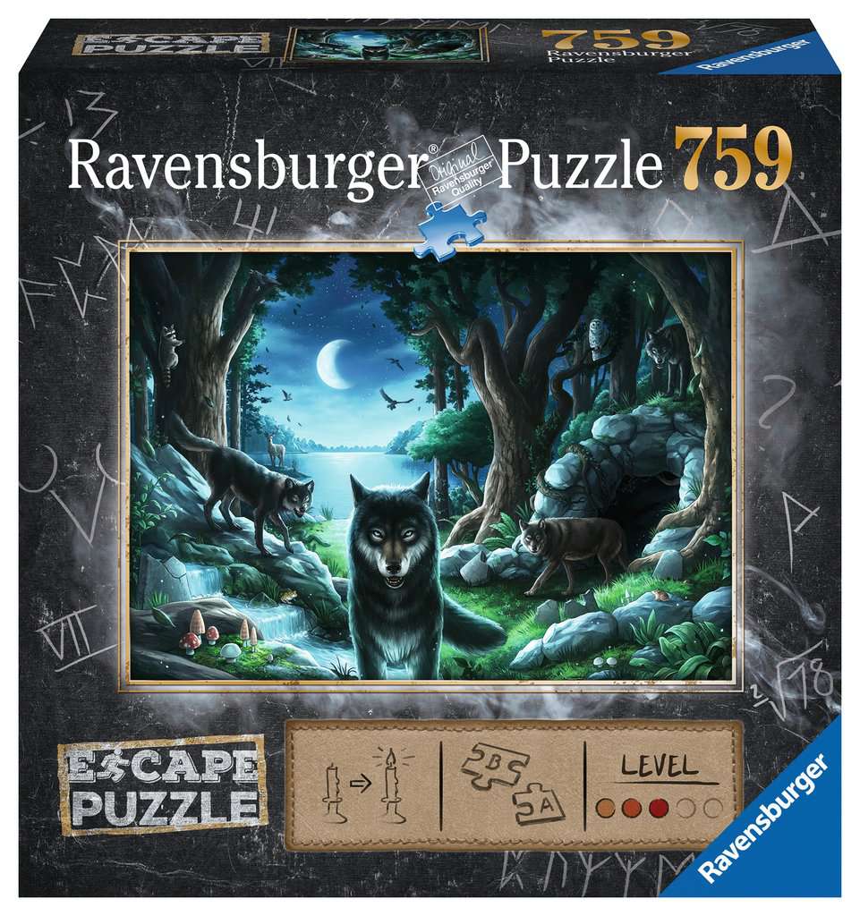 Ravensburger puzzel ESCAPE 7 Curse of the Wolves 759 stukjes