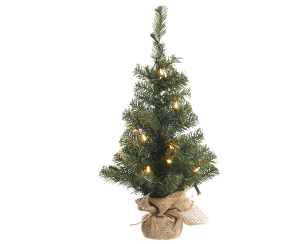 Kerstboom 90cm met LED verlichting