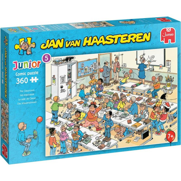 JvH Junior puzzel Het klaslokaal 360st