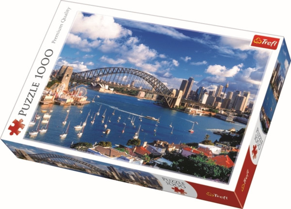 Puzzel 1000 pcs - Port Jackson, Sydney
