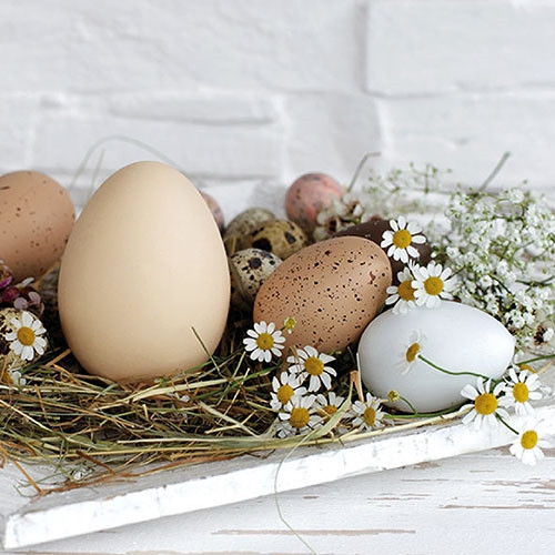 Ambiente Servet 33cm Pastel Eggs