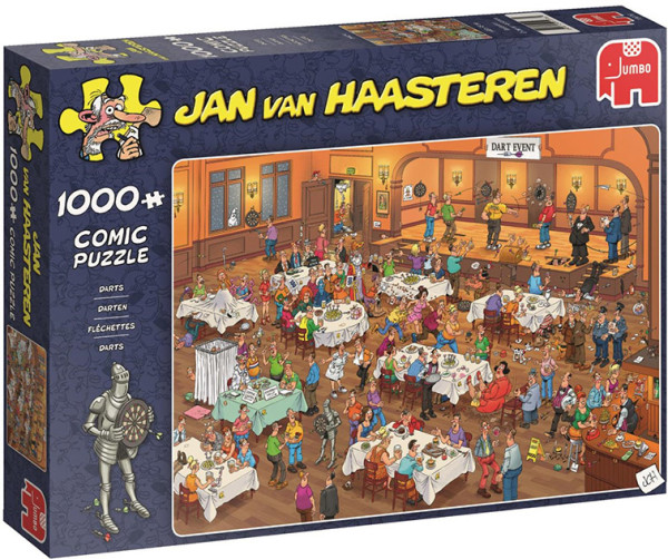Jumbo puzzel JvH Darts 1000pc