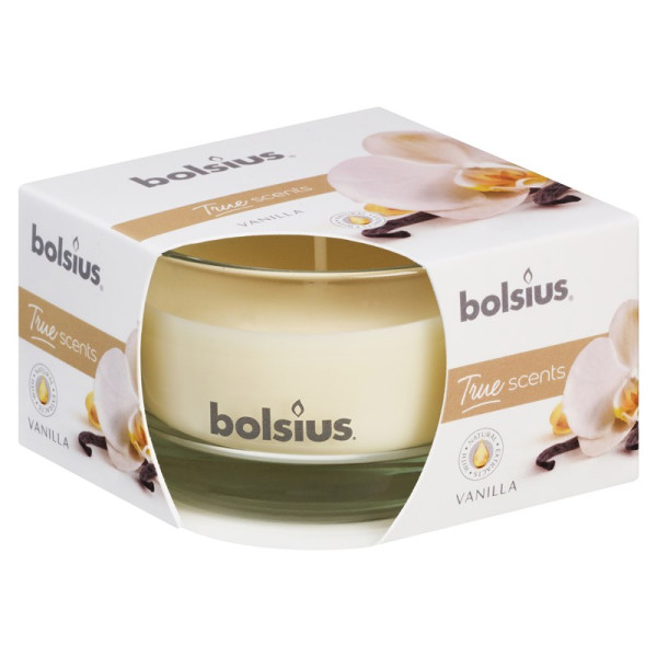 Bolsius Geurglas 80/50 Vanille