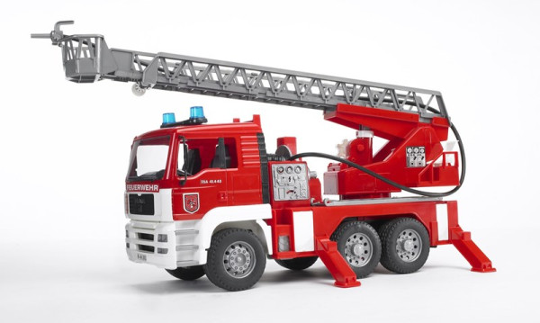 Bruder Man brandweerauto met ladder