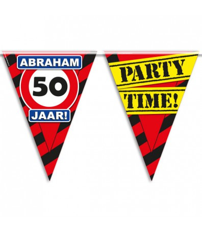 Paperdreams Party Vlag - Abraham